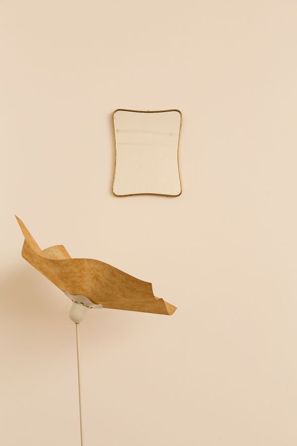 Decorative Brass Mirror