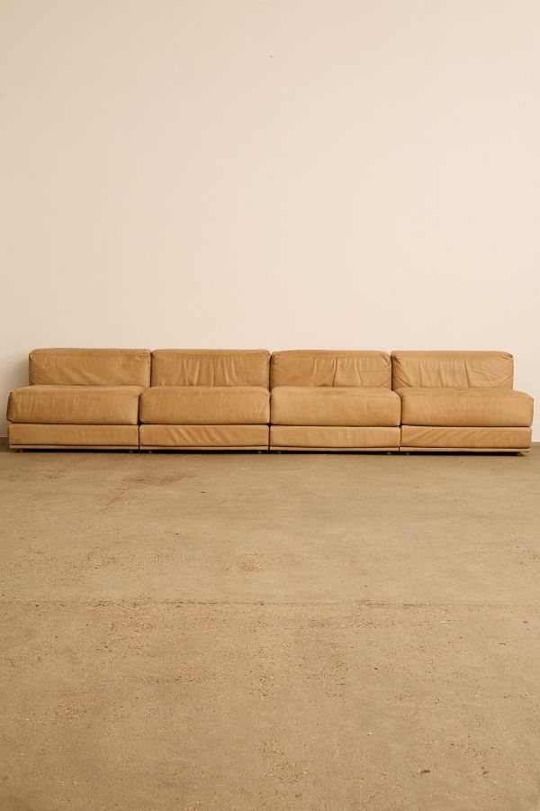 Italian Leather Modular Sofa