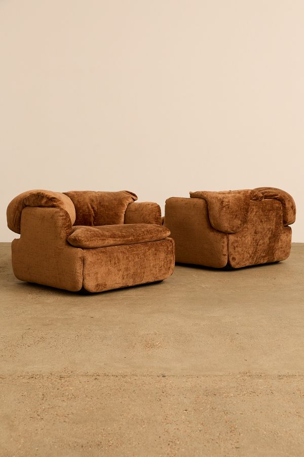 Pair of Confidential Armchairs
